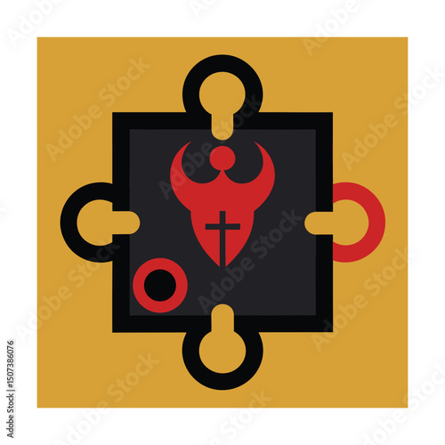 Puzzle Decode Rahu Sigil to Unlock a Cursed Door