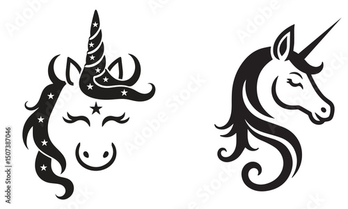 Unicon icon vector illustration art design