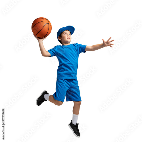 basketball player holding ball