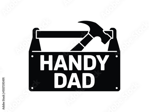 Handy dad tool box hammer fathers day gift