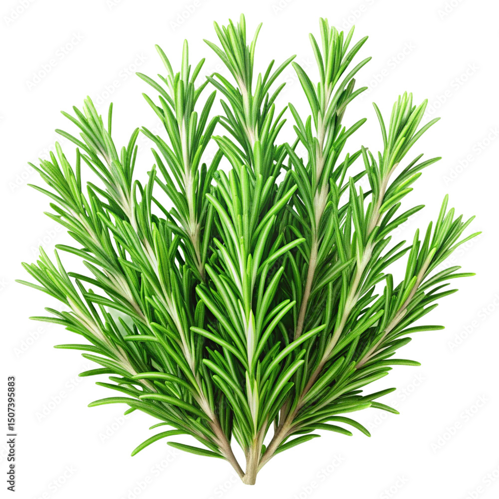 Fototapeta premium green dill isolated on white background