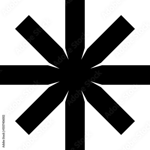 Shine star sparkle vector, figure Star.