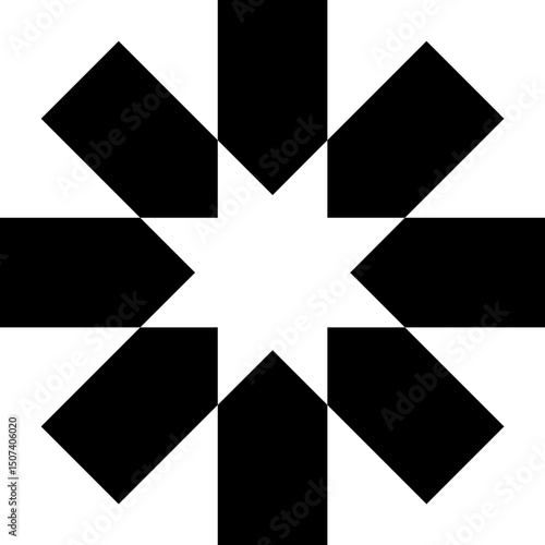 Shine star sparkle vector, figure Star.