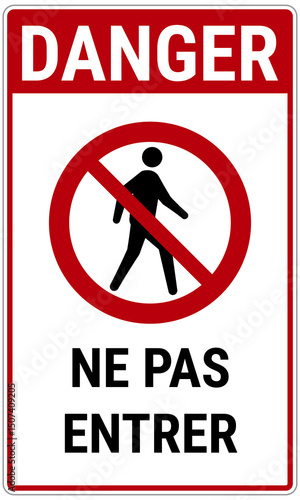 Ne pas entrer