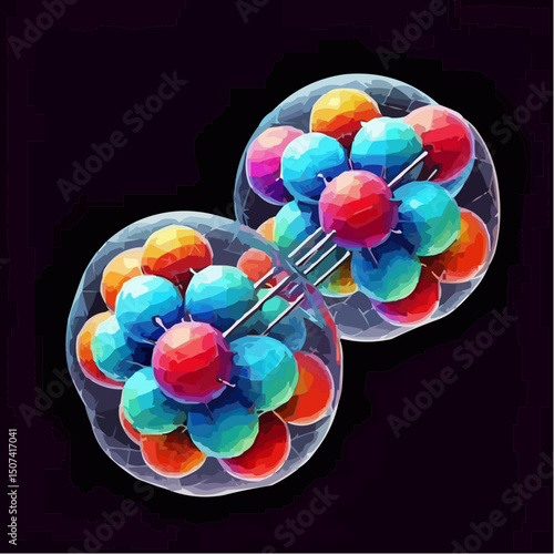 
the representation of a molecule being formed by atoms 77