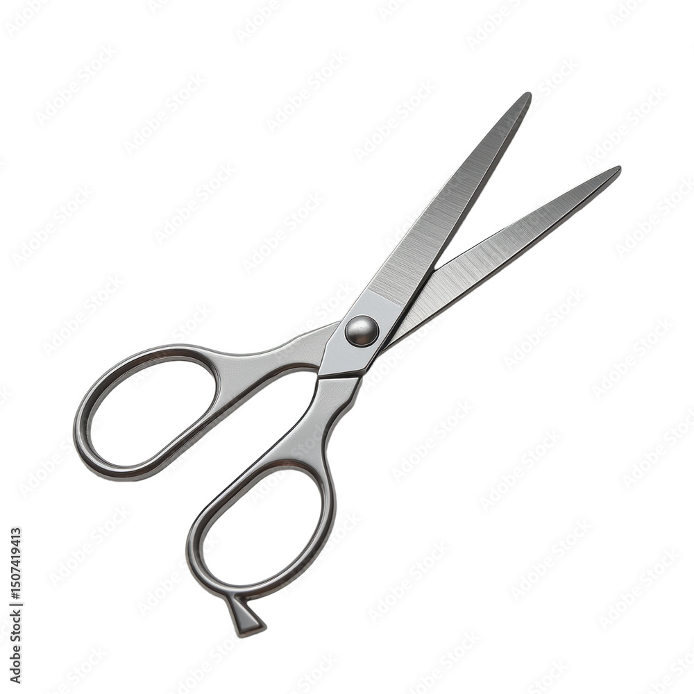 Office Supplies Scissors Displayed on Desk Isolated Workspace Close-up Shot Minimalist Design Office Supplies Scissors Displayed on Desk Isolated Workspace Close-up Shot Minimalist Design