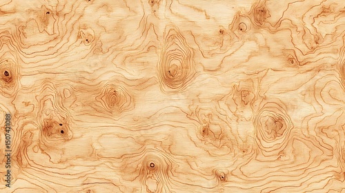 Wallpaper Mural Flat plywood surface showing wood layers and subtle grain, perfect for design templates, building textures, and digital backgrounds. Torontodigital.ca