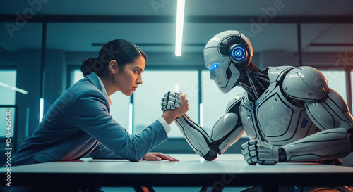 A businesswoman fighting for her future.