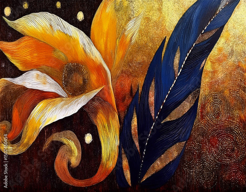 Surreal Autumn in Abstract