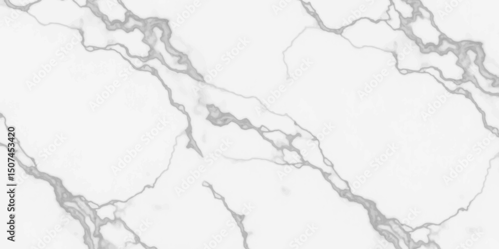 Obraz premium White marble texture with grey veining background
