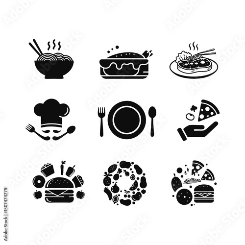 Bakery Icons Collection of High Quality Vector Icons with Editable Stroke.