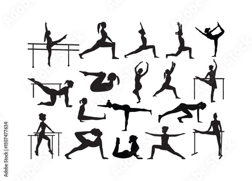 Barre vector bundle, Barre clipart, Barre silhouette.	