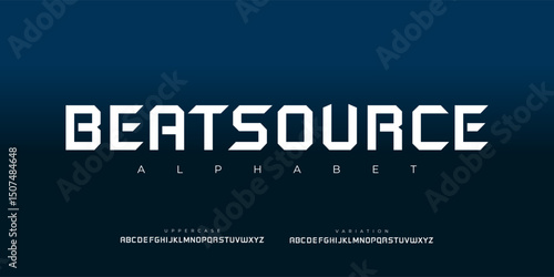Hi-tech Modern and Futuristic Strong Font