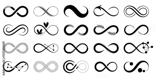 Abstract Black Shape Design Element potentially a logo or icon created in vector format suitable for various design projects requiring a simple modern and scalable graphic