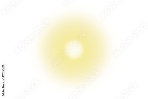 Gold glow starlight isolated on transparent background. Lens flare. Light gradient circle. Sunlight glowing effect. Light beam, Sun glowing effect. shining sun light overlay. Graphic design elements
