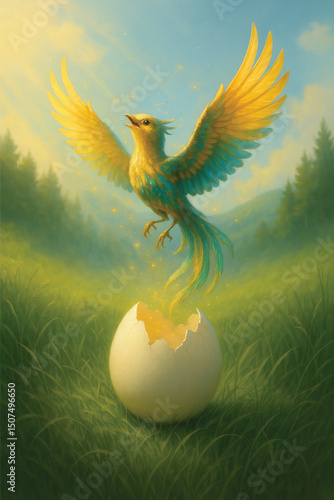 The Birth of a Golden Dawn - Horizontal 