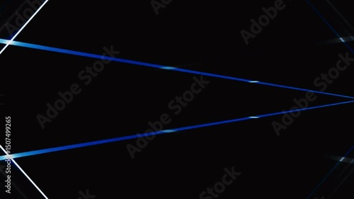 abstract blue background with laser shots
