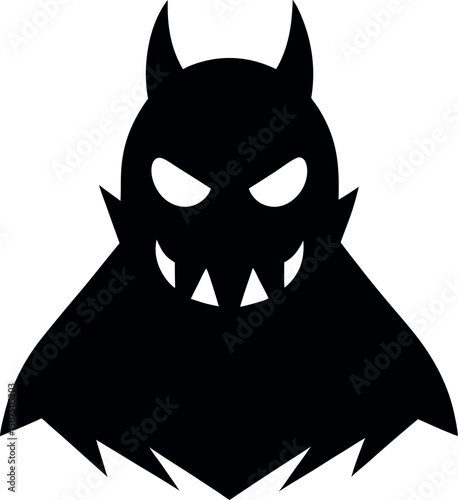 Devil Cutout Silhouette