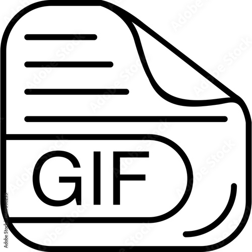 GIF File Format Icon