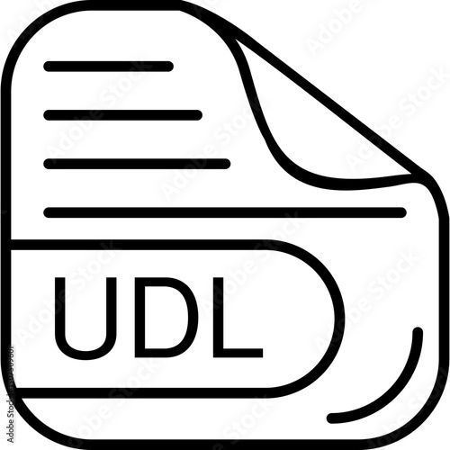 UDL File Format Icon
