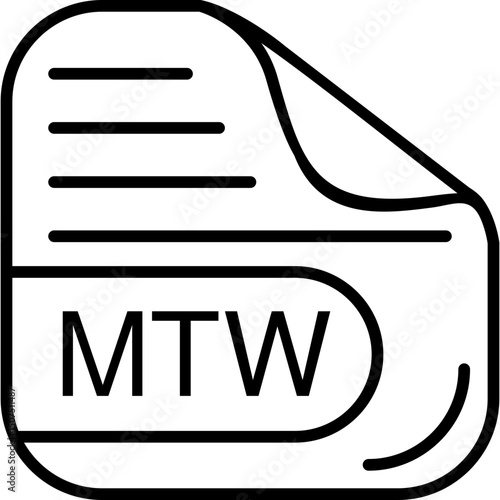 MTW File Format Icon