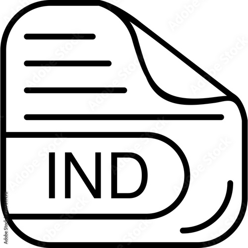 IND File Format Icon