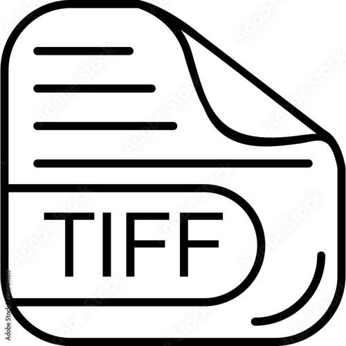 TIFF File Format Icon