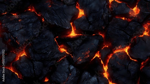 Burning wood ember surface texture with deep glowing detail, great for dynamic visual effects, posters, and nature textures.