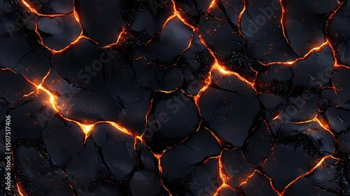 Burning wood ember surface texture with deep glowing detail, great for dynamic visual effects, posters, and nature textures.