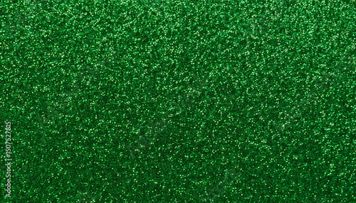 Green Glitter Texture. Sparkly Glitter Background. Wallpaper.