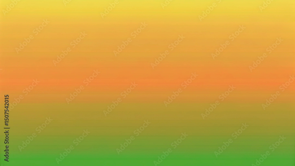 Obraz premium Vibrant abstract lines blur across a colorful background, mimicking a sunset sky with a bright rainbow gradient of orange, yellow, blue, and purple