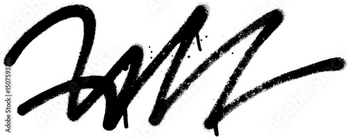 Pink Graffiti Scribble