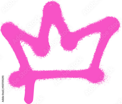 Pink Crown Icon
