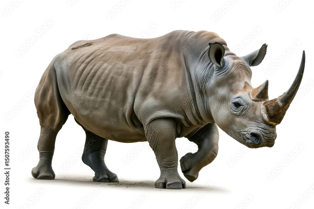 Rhinoceros Walking Rhinoceros Walking