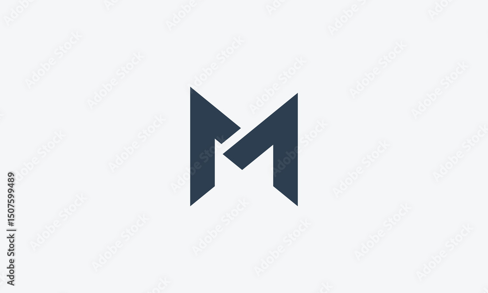 Business and Branding letter m p Logos Business and Branding letter m p Logos