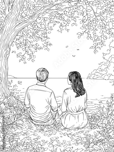 Shareholders voting on environmental policies, vector illustration art