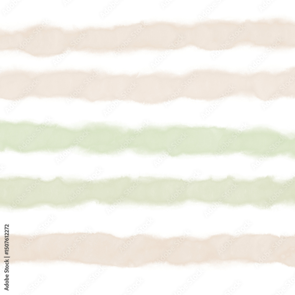 Fototapeta premium Brown Beige Sage Green Hand Drawn Stripe Line Background Pattern Overlay 