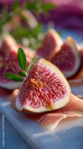 Fresh Figs and Cured Meat Create a Flavorful Platter for Special Occasions