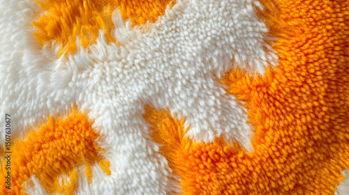 Close  Up View of Vibrant Orange a  F3247