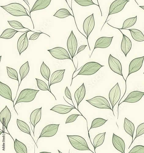 Green Leaf Pattern