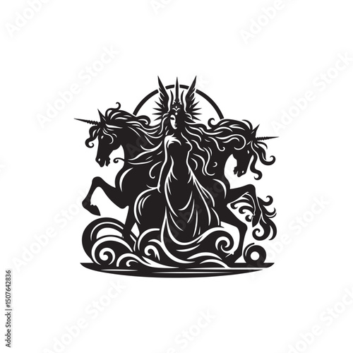 mythical beauty xana Vector (3).eps