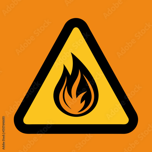 fire warning sign