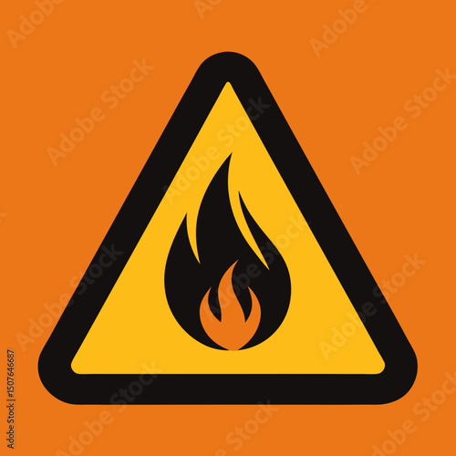 fire warning sign