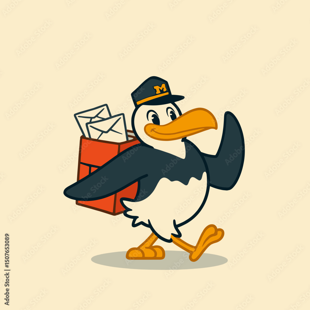 Obraz premium cartoon bird vector