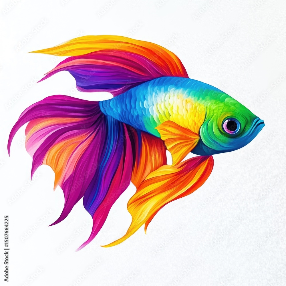 Fototapeta premium Colorful Tropical Fish