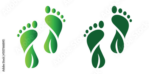 Baby Footsteps Icon Simple and Stylish Footprint Illustration Design for Creative Projects. baby feet icon vector set. footprint, newborn, kids feet sign. Baby Footprints Glyph Icon. 