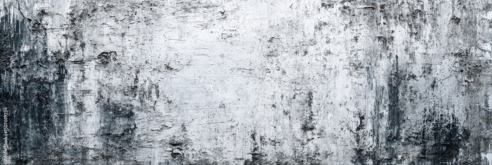 Fototapeta premium Textured Gray White And Black Wall Surface