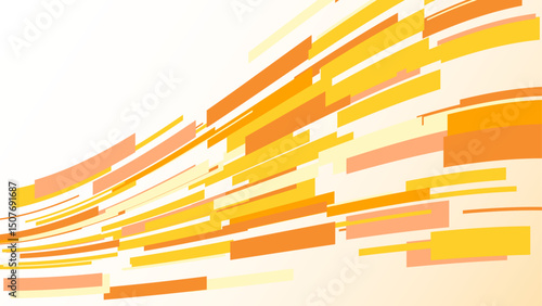 デジタルテクノロジー風の背景素材 イメージ オレンジ 16-9サイズ	