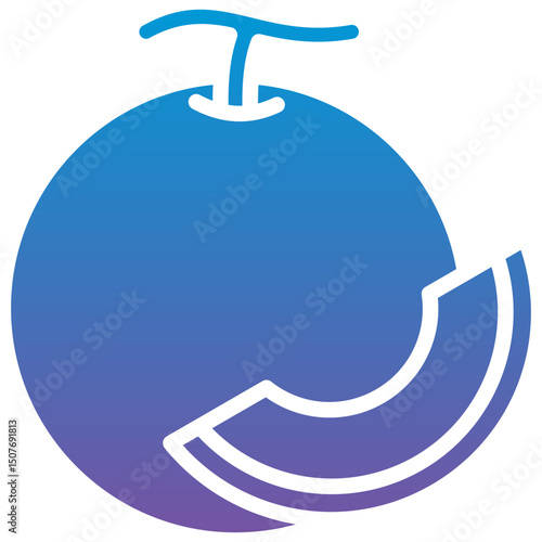 Melon Fruit Icon