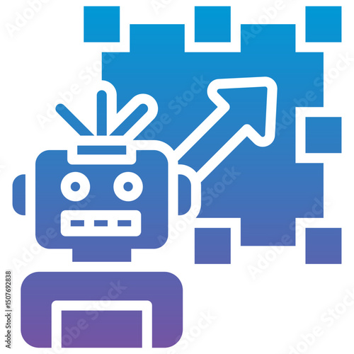 Predictive Growth Icon